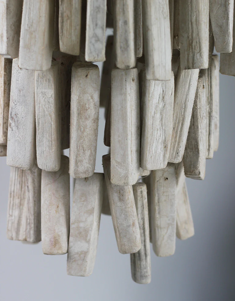 Chandelier - Driftwood, White, 30 cm Height, 30 cm width - Image 4