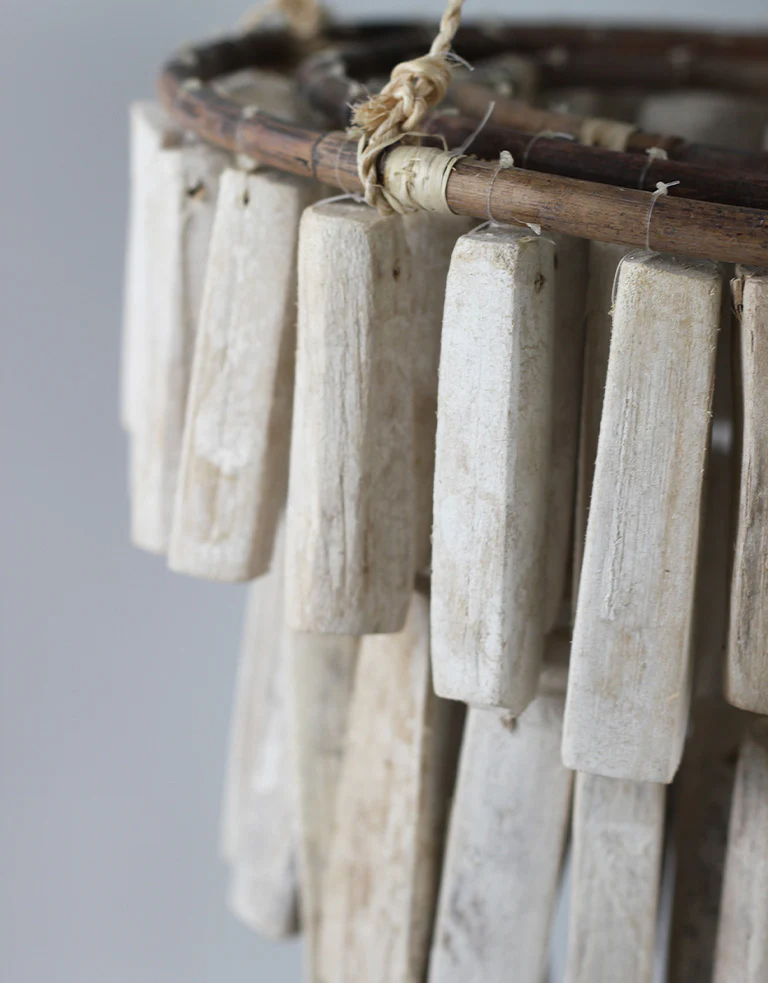 Chandelier - Driftwood, White, 30 cm Height, 30 cm width - Image 5