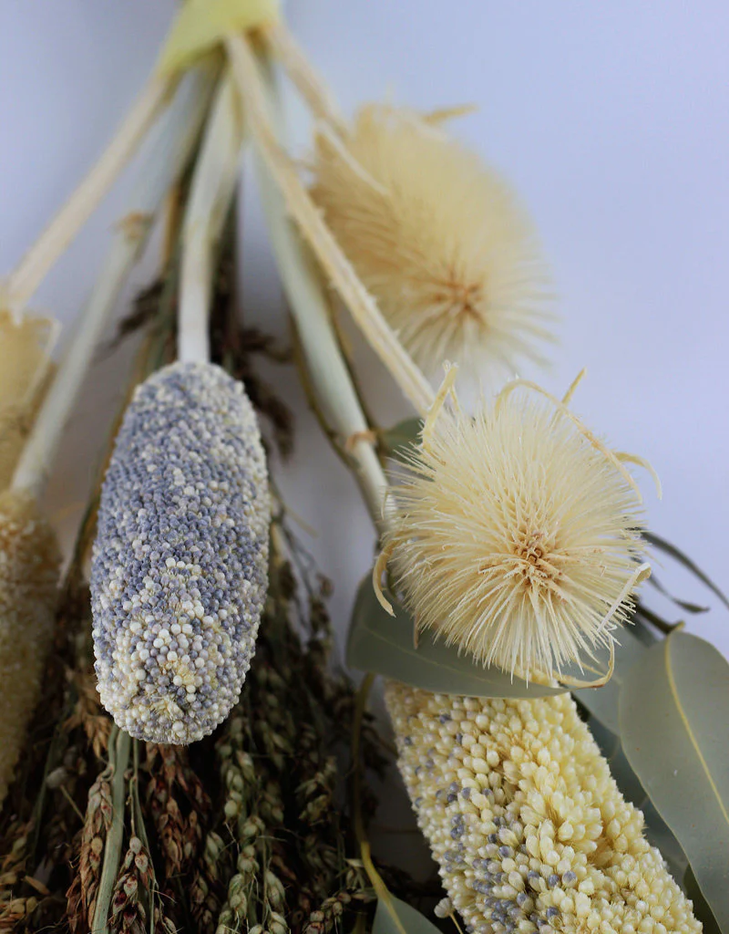 A Dried Babala Bouquet - Bleached, 55 cm - Image 2