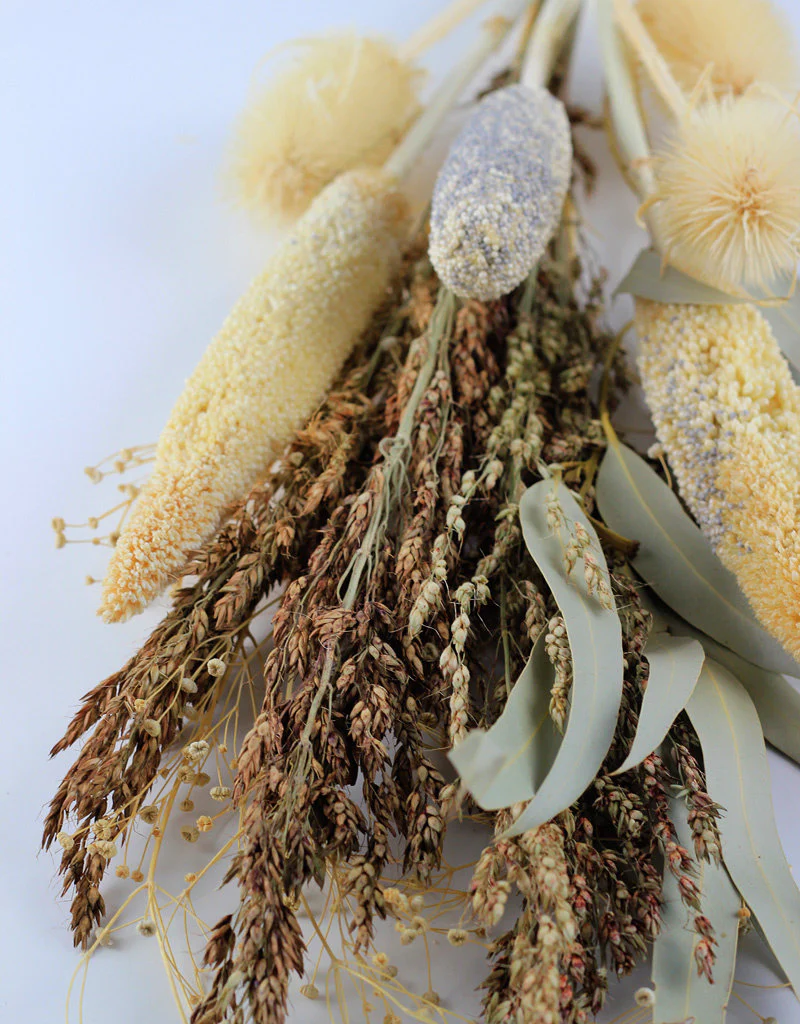 A Dried Babala Bouquet - Bleached, 55 cm - Image 3