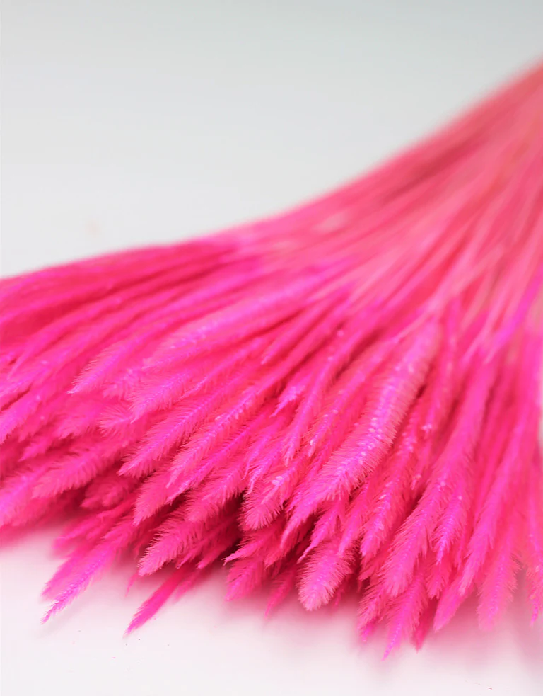 Dried Silk Worms - Pink Bunch, 50 cm - Image 2