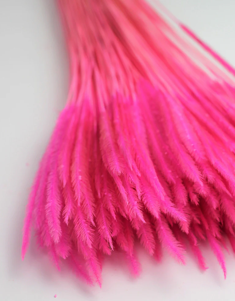 Dried Silk Worms - Pink Bunch, 50 cm - Image 3