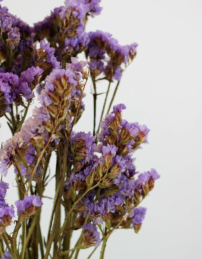 Dried Statice Flowers- Purple Bunch, 55 cm - Image 2