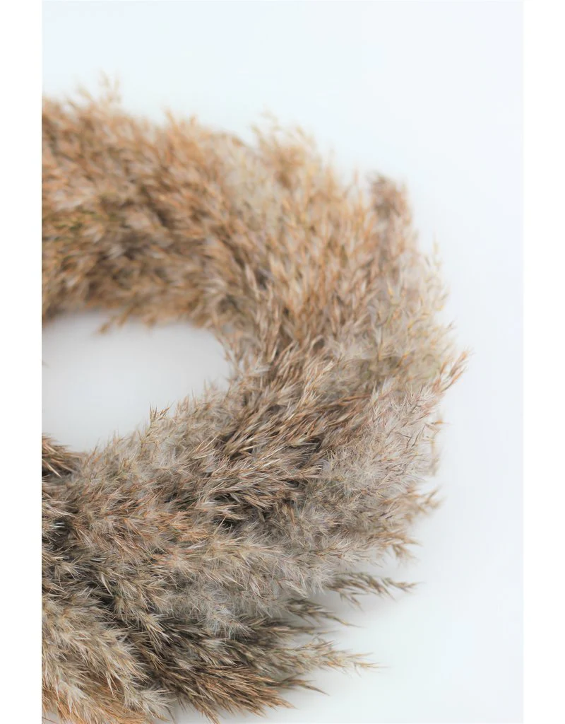 Dried Wild Grass Wreath, 30 cm - Image 2