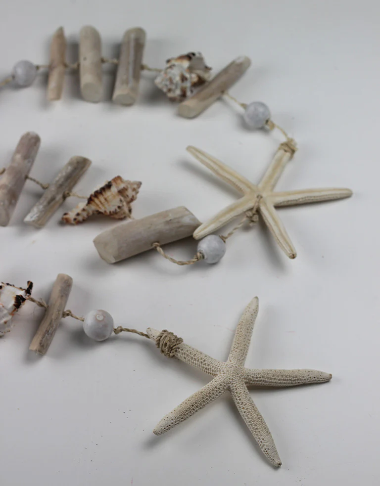 Hanging Garland - Beach Star, Natural, 130 cm Height - Image 4