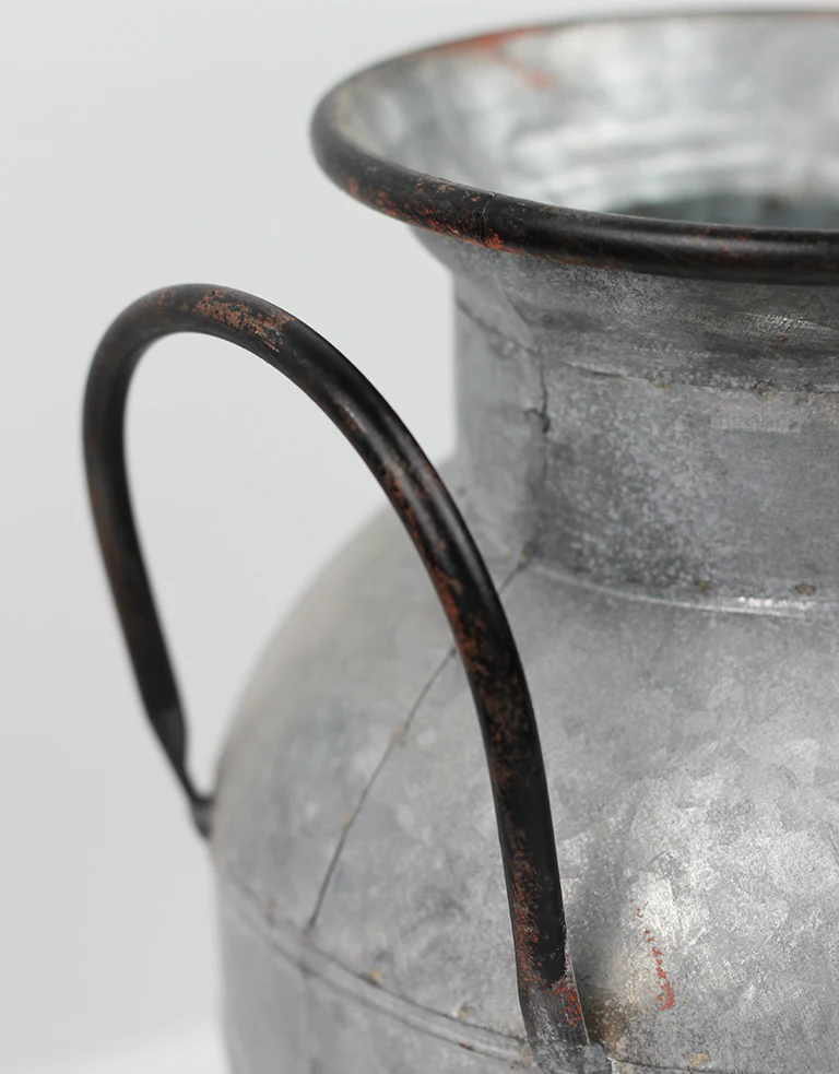 Jug Vase Kubra - Metal, 30 cm height, 15 cm neck opening - Image 4