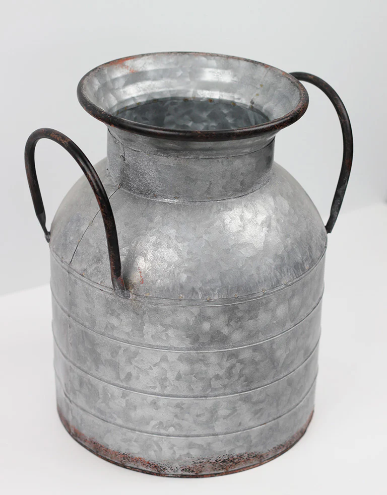 Jug Vase Kubra - Metal, 30 cm height, 15 cm neck opening - Image 5