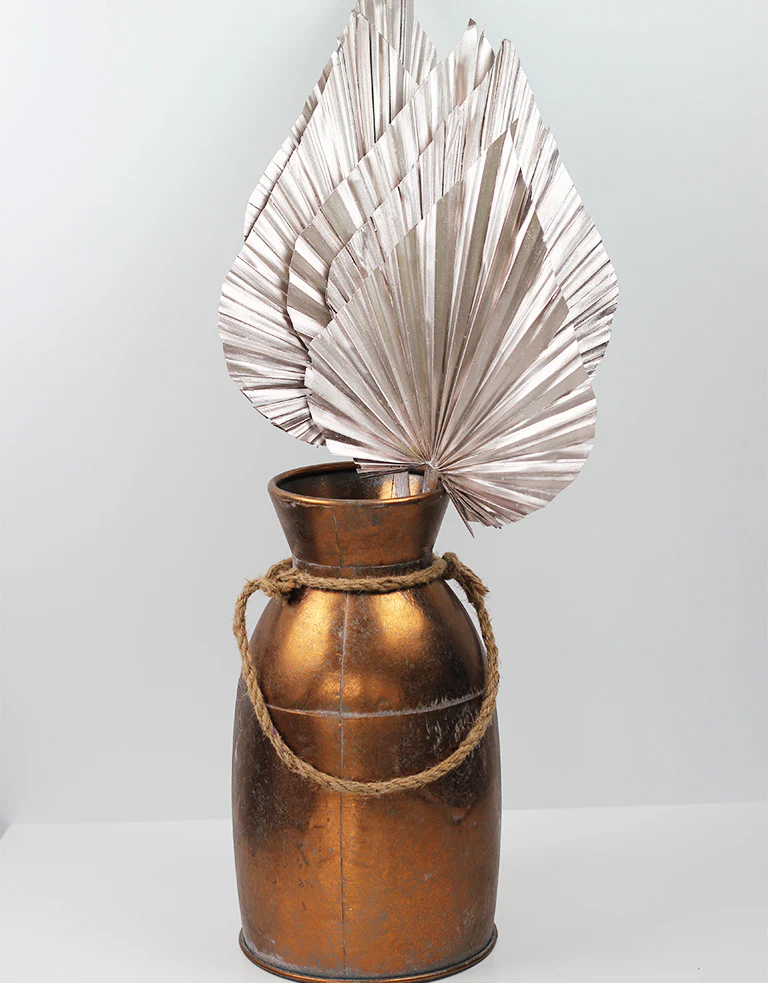 Vase Sack Gingda - Large, Copper, 40 cm height, 14 cm neck opening - Image 4