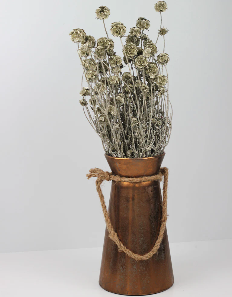 Vase Sack Gingda - Medium, Copper, 28 cm height, 12 cm neck opening - Image 2